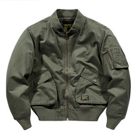 Blouson aviateur vintage style américain pour homme - Nouvelle collection Printemps/Automne 2025 - Blouson de baseball tendance de marque