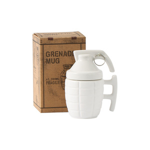 Vente en gros de tasse en céramique en forme de grenade tasse à grenade créative au design unique tasse à café amusante avec couvercle - Product Image 4