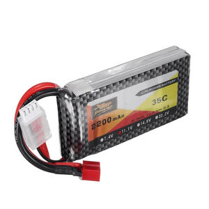 חם מוכר סוללה 2200mah 35c 11.1v rc lipo סוללה נטענת עבור צעצועי רכב rc fpv - Product Image 3