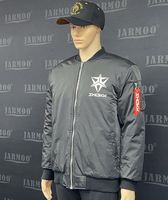 Veste bomber coupe-vent imperméable à coque rigide avec fermeture éclair, pour l'automne, personnalisable, pour l'extérieur, grande taille, coupe classique, pour hommes et femmes