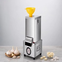 25kg/u Automatische Knoflookschilmachine Commerciële roestvrijstalen elektrische schiller Restaurantkeuken Voedselverwerking