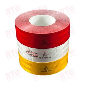 Cinta Reflectante Adhesiva para Vehículos con Certificado RTLITE, Grado Diamante, ECE 104R E8, Cinta Reflectante Retroreflectante para Camiones - Product Image 5