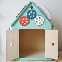 Nouvelle maison en bois 2025, planche d'activités Montessori multifonctionnelle avec son, jouet éducatif pour les enfants de 2 à 4 ans et de 5 à 7 ans, certifié CE