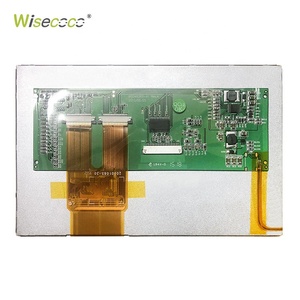 Màn Hình Bảng Điều Khiển Màn Hình LCD TFT Có Đèn Nền LED Độ Phân Giải 7 Inch Màn Hình LCD Trong Nhà Ngoài Trời Độ Sáng Cao 800*480 Pixel - Product Image 3