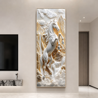 Panneau mural en feuille de marbre UV, panneau en PVC imperméable, feuille de marbre UV pour la décoration du hall d'hôtel