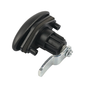 Black 38mm RV Door Lock With Keys And Mounting Hardware For Retrofit Upgrade - Product Image 5