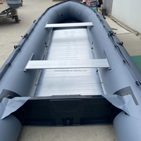 Bateau pneumatique robuste de haute qualité pour 10-12 personnes, pliable, 4,5 m, 5,5 m, 6 m, en PVC épais, bateau pneumatique en caoutchouc, bateau d'assaut