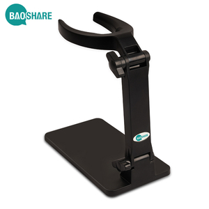 Kablosuz <span class=keywords><strong>USB</strong></span> arayüzü ABS barkod tarayıcı tutucu ile stokta süpermarket kullanımı için destek braketi standı - Product Image 2