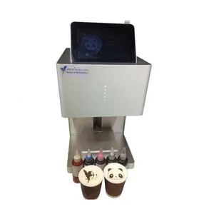 أفضل بيع طباعة أكواب القهوة الطباعة على القهوة آلة الطباعة 3d الطباعة على القهوة