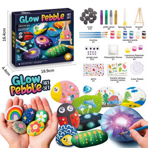 Kit di Pittura EPT Fai-da-Te con Pietre Luminose al Buio, Set Artistico per Bambini dai <span class=keywords><strong>3</strong></span> Anni in Su - Product Image 3