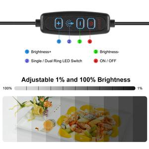 Prix Usine Populaire Mini Studio Photo PULUZ 30cm en Plastique Portable Pliable avec Tente de Prise de Vue et Boîte à Lumière LED pour Photographie - Product Image 5