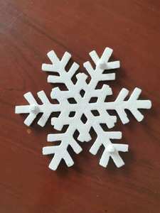 Coussinets d'isolation thermique antidérapants en fonte Tapis polyvalent en flocons blancs ronds Supports <span class=keywords><strong>de</strong></span> casseroles Sous-verres en fonte résistants à la chaleur <span class=keywords><strong>Dessous</strong></span> <span class=keywords><strong>de</strong></span> <span class=keywords><strong>plat</strong></span> - Product Image 4