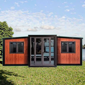 ห้องโดยสารตู้คอนเทนเนอร์สำเร็จรูปพับได้20FT ห้องโถงรับประทานอาหารแบบแยกส่วนขยายได้วิลล่าห้องนอนห้องนั่งเล่นการประชุมเชิงปฏิบัติการสำนักงานทันสมัย - Product Image 6