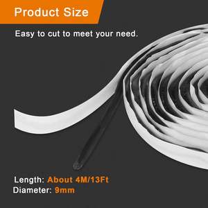 เทปซีลยางบิวทิล, เทปซีลยางบิวทิลสำหรับยานยนต์สำหรับไฟหน้ารถยนต์ กระจกหน้าต่าง ประตู กระจกบังลม เทปกาวบิวทิลสองหน้า - Product Image 2