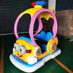Voiture <span class=keywords><strong>tamponneuse</strong></span> électrique LED en fibre de verre, colorée, à grands yeux, pour le plaisir parent-enfant, idéale pour la maison, les centres commerciaux et les parcs d'aventure. - Product Image 3