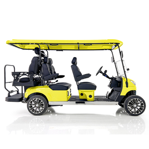 Carrito de Golf Personalizable de 6 Plazas, Motor de 5kw, Vehículo de Nueva Energía de Acero, 48v, Compatible con Club Car, Ecológico - Product Image 4