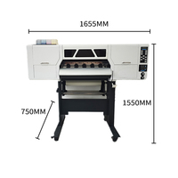Nueva Impresora DTF Automática Modelo A1 2026 de 610 mm con Tinta de Sublimación de Alta Velocidad 16/h para Impresión Textil en Camisetas