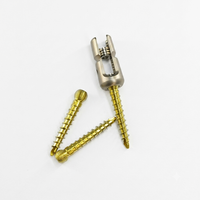 Système de vis et de tiges de fixation vertébrale en alliage de titane de qualité médicale, OEM/ODM personnalisé, implant orthopédique directement de l'usine