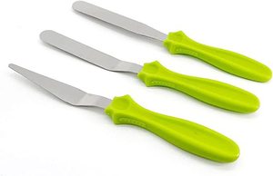 Hot Nướng 3-Mảnh Silicone Bánh Dao Và Scraper Set Tay Sử Dụng Bánh Trang Trí Công Cụ Cho Làm Bánh - Product Image 2