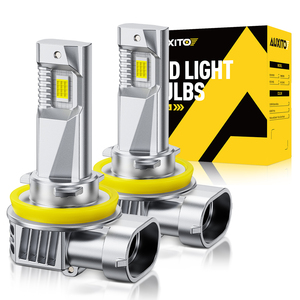 Ampoules de phare LED AUXITO A1 H11 11V 18V 20W 2500LM 6500K Blanc 1:1 Ampoules de phare HID - Product Image 1