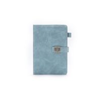 Planificateur en cuir Journal Business Notebook 2024 personnalisé Dairy Customize A5 A6 avec porte-stylo