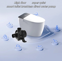 Micro-pompe à eau à moteur DC 24V ultra-silencieuse à grand débit pour toilettes intelligentes