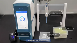 SAFVET portátil inteligente POCT Analizador automático de Bioquímica veterinaria analizador químico equipo de diagnóstico para animales - Product Image 6