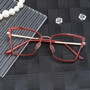 Frames Men Suppliers Anti Blue Light Glasses 2023 Custom Eye Wear Tr-90 Eyeglass Holder Women Cat Eye Glasses