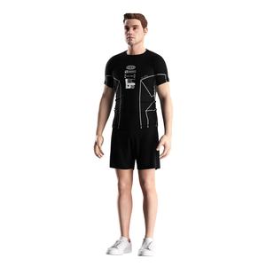 T-shirt de protection solaire à manches courtes pour hommes avec tissu rafraîchissant, coutures plates et protection solaire, conçu pour les sports nautiques actifs et le BJJ - Product Image 2