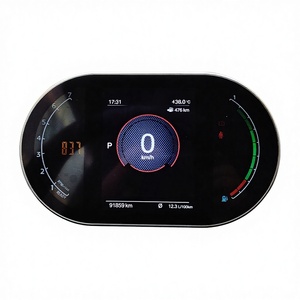 หน้าจอ LCD แสดงผลบนแผงหน้าปัดรถยนต์ NaviHua ขนาด 5 นิ้ว สำหรับดัดแปลงมาตรวัดความเร็วแบบดิจิตอลสำหรับรถยนต์ BMW MINI R56 R60 - Product Image 1