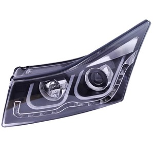 Phare LED Angel Eye pour Cruze 09-14, double <span class=keywords><strong>U</strong></span> DRL et projecteur xénon, 55W 24V qualité OEM B2B - Product Image 1