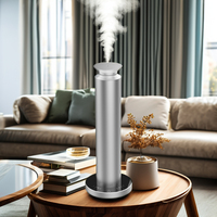 Diffuseur d'arôme portable sans eau Dermey avec contrôle Bluetooth Diffuseur d'air envoyé aux huiles essentielles de bureau à faible bruit