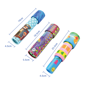 2025 fábrica personalizada moda papel dibujos animados prisma diseño mágico clásico divertido juguetes educativos <span class=keywords><strong>caleidoscopio</strong></span> para regalos de niños - Product Image 3
