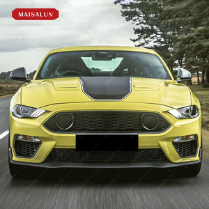 ชุดตัวถังกันชนกันชนหน้ารถยนต์สำหรับ <span class=keywords><strong>Ford</strong></span> <span class=keywords><strong>Mustang</strong></span> 15-17อัพเกรด <span class=keywords><strong>Mach</strong></span> 1พร้อมช่องระบายความร้อนด้านหน้า - Product Image 6