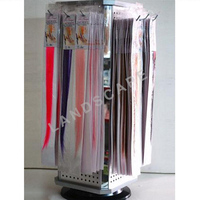 Présentoir pour extensions de cheveux, appareil en métal personnalisé, 1 pièce, rotatif, bureau, pour spinning