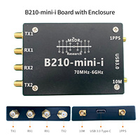 B210-mini-i SDR AMD Spartan-6 XC6SLX150 AD9361 Radio yang Ditentukan Perangkat Lunak USB3.0 Tipe-C 2TX 2RX Kompatibel UHD GNU Radio USRP