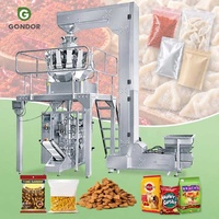 Machine d'emballage pour sachets stand-up de chips, café, lait en poudre, grains entiers, amandes et noix