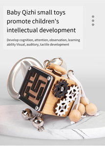 COMMIKI dernier jouet éducatif cloche labyrinthe occupé bloc <span class=keywords><strong>Kinder</strong></span> jouet éducation marbre course jouets éducatifs - Product Image 2