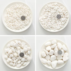 Cảnh quan hồ cá và trang trí tự nhiên <span class=keywords><strong>Cobble</strong></span> sỏi đá màu sắc khác nhau giá cả cạnh tranh - Product Image 5