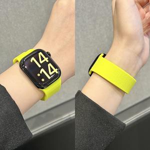 Correa Magnética de Silicona con Diseño de Lichi para Reloj Serie 1-11, Unisex, Correa de Reloj de 22 mm - Product Image 4