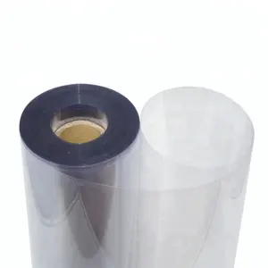 Food Standaard Pvc High Clear Plastic Rolls Clear Transparant Pvc Film Stijve Pvc Film Roll Voor Verpakking