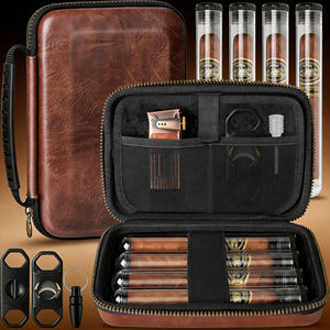 حافظة سيجار محمولة خفيفة الوزن مصنوعة من مادة EVA الصلبة، مخصصة حسب الطلب، بسيطة للسفر - Product Image 5