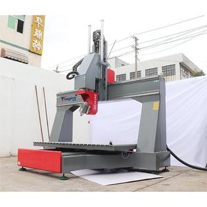 เครื่องแกะสลักเราเตอร์ <span class=keywords><strong>CNC</strong></span> 360องศาแกนหมุนแบบแกว่ง3D 5แกนอัตโนมัติสำหรับโรงงาน - Product Image 2