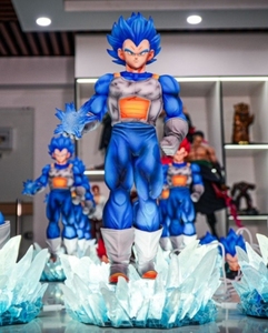 Nouvelle <span class=keywords><strong>figurine</strong></span> de manga JT, statue de personnage de dessin animé, Super Saiyan <span class=keywords><strong>Blue</strong></span> Vegeta DRAGON BAII, <span class=keywords><strong>figurine</strong></span> en PVC, jouets d'anime, cadeau - Product Image 2