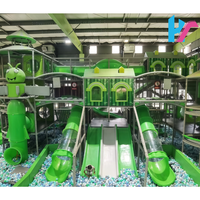Centre de divertissement pour enfants moderne, multifonctionnel, conçu sur mesure, durable et adapté à l'usage commercial, équipement de terrain de jeu intérieur