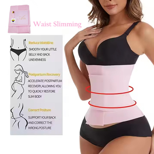 <span class=keywords><strong>Ceinture</strong></span> sculptante colombienne pour <span class=keywords><strong>femme</strong></span>, corset <span class=keywords><strong>sculptant</strong></span> en forme de sablier, <span class=keywords><strong>ceinture</strong></span> amincissante pour la taille avec impression de logo - Product Image 5