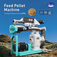 Máquina de Fabricación de Pienso para Animales YUDA 4-6T/H, Máquina de Pienso para Cerdos