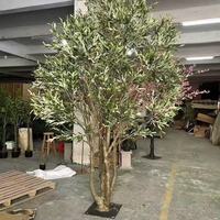 Olivier artificiel haut de gamme personnalisé pour l'ouverture de centre commercial et la décoration de restaurant Type de plante à gazon durable