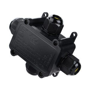 Boîtier de jonction étanche en plastique M686 IP68, connecteur de câble extérieur 4 voies pour éclairage et câblage - Product Image 1