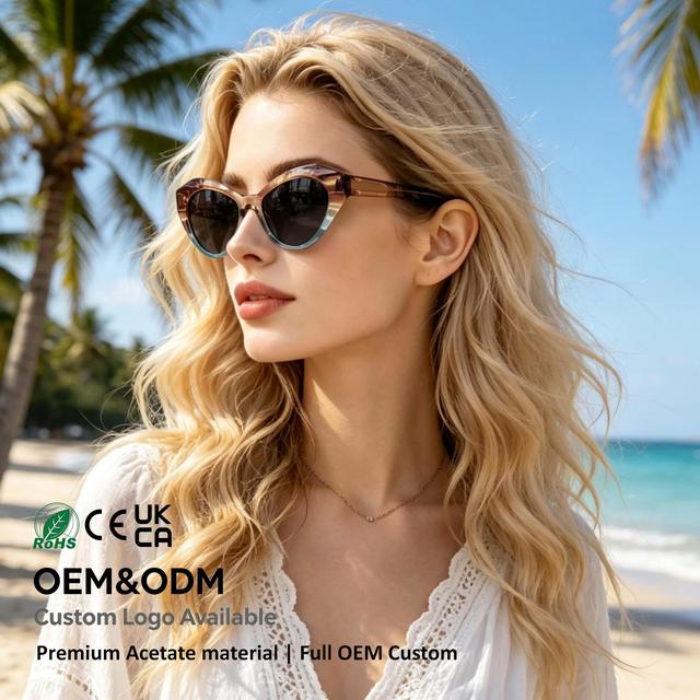 New Style European American Fashion Sunglasses for Unisex Polarized Lenses Full Rim Light Weight Comfortable Luxury Sunglasses